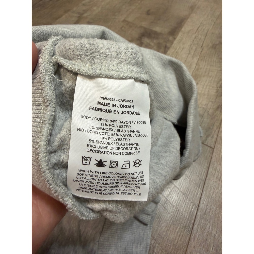 Nike Yoga Dri-FIT 7/8 Joggers Gray M Flow Hyper Mid Rise Athleisure Sweatpants - Picture 11 of 14